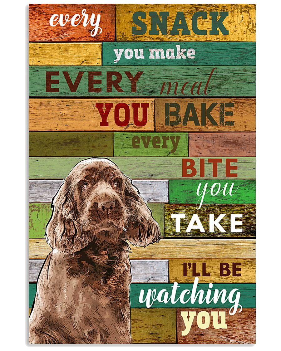 Sussex-Spaniel Watching You Poster 2601 11x17 Poster