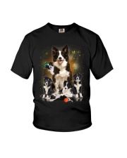 Border Collie Smile Youth T-Shirt thumbnail
