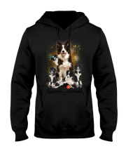 Border Collie Smile Hooded Sweatshirt front
