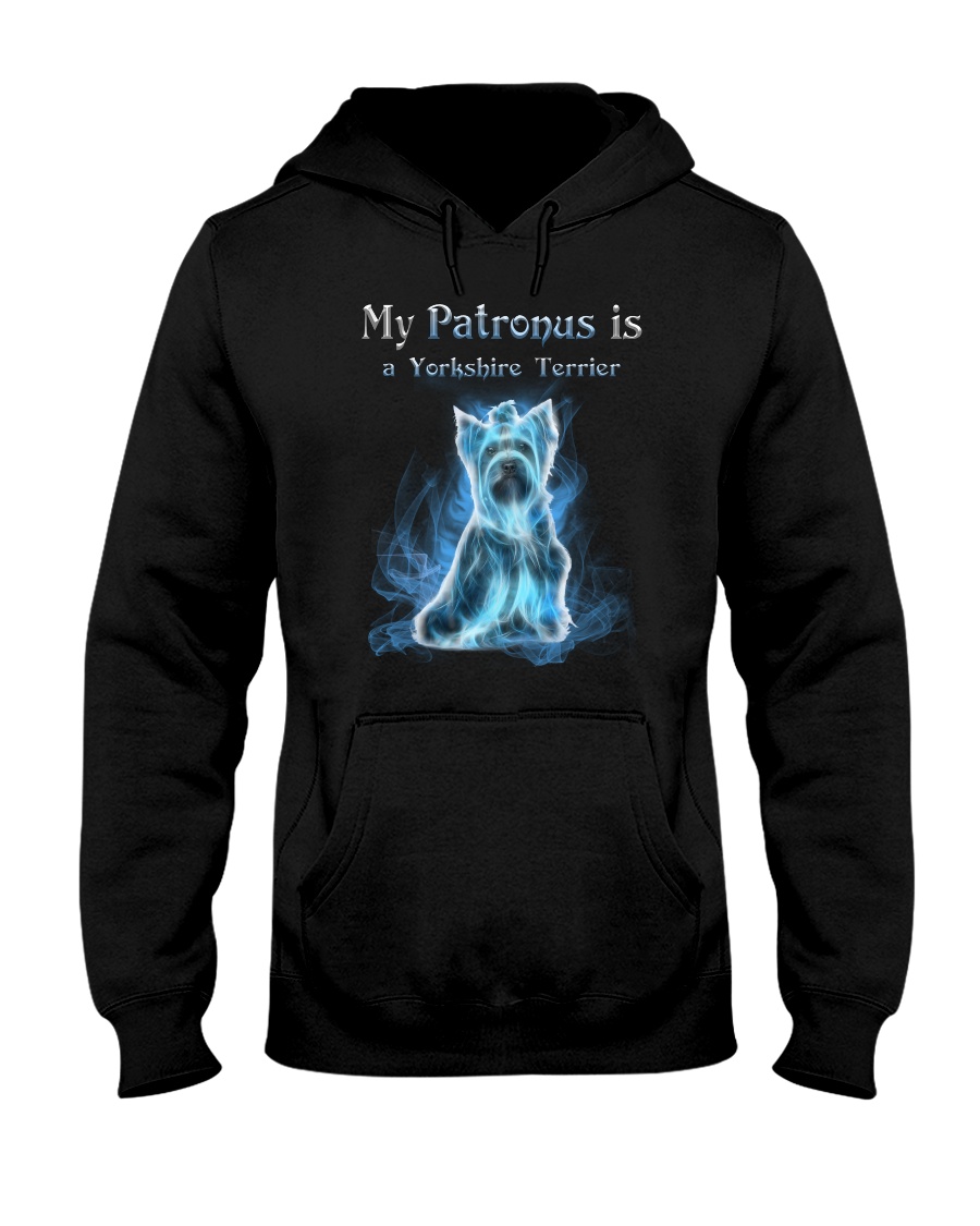 Yorkshire Terrier Patronus 1012 Hooded Sweatshirt