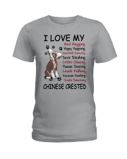 Chinese Crested Bed Hogging 3001 Ladies T-Shirt thumbnail