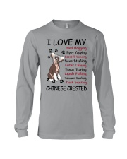 Chinese Crested Bed Hogging 3001 Long Sleeve Tee thumbnail