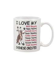 Chinese Crested Bed Hogging 3001 Mug front