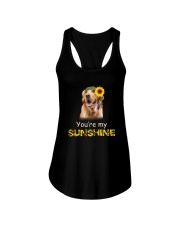 Golden retriever sunshine 0608 Ladies Flowy Tank thumbnail