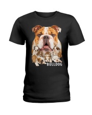 Bulldog Awesome Ladies T-Shirt thumbnail