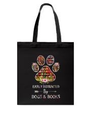 Dog and Book 1209 Tote Bag thumbnail