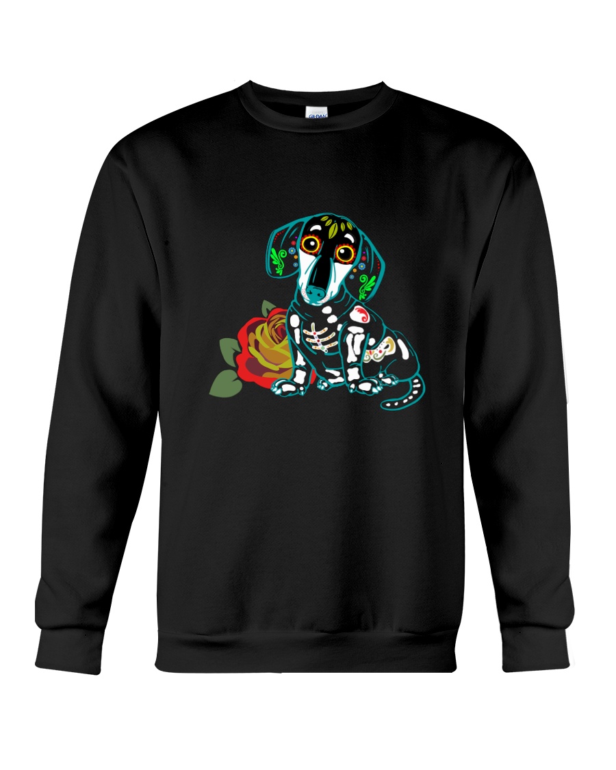 Dachshund Sugar Halloween Crewneck Sweatshirt