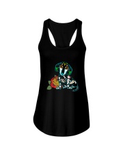Dachshund Sugar Halloween Ladies Flowy Tank thumbnail