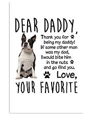 Boston Terrier Favorite 11x17 Poster front