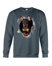 Manchester Terrier Scratch Hole Mug 2801 Crewneck Sweatshirt thumbnail