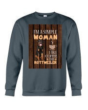 Rottweiler Simple Woman Mug 2201 Crewneck Sweatshirt thumbnail