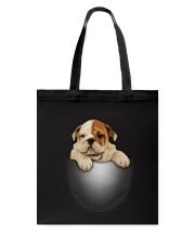 Bulldog Cute Tote Bag thumbnail