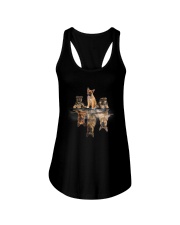 German Shepherd Dreaming 3 Ladies Flowy Tank thumbnail