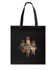 German Shepherd Dreaming 3 Tote Bag thumbnail