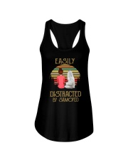 Samoyed Easily Distracted 1012 Ladies Flowy Tank thumbnail