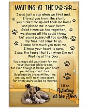 Italian Greyhound Waiting At The Door Poster 2301 11x17 Poster front