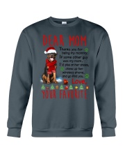 Rottweiler Mommy Christmas Crewneck Sweatshirt thumbnail