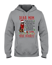 Rottweiler Mommy Christmas Hooded Sweatshirt thumbnail
