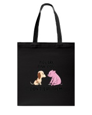 Dog Pig Dont Eat Them 1503 Tote Bag thumbnail