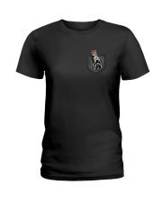 German Shepherd Skeleton Pocket 0712 Ladies T-Shirt thumbnail