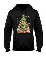 Bulldog Pine Tree Hooded Sweatshirt front