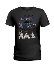 Border Collie - Dog mom Ladies T-Shirt thumbnail