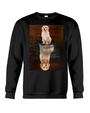 Golden Retriever Reflection Mug 1412 Crewneck Sweatshirt thumbnail