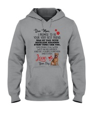 Staffie mom 2409 Hooded Sweatshirt thumbnail