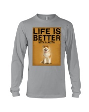 Akita life is better Long Sleeve Tee thumbnail