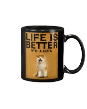 Akita life is better Mug front