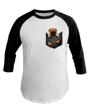 Bullmastiff Pocket 2 Baseball Tee thumbnail