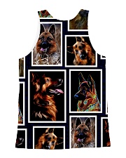 German Shepherd fractal 0511 All-over Unisex Tank back