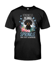 Dachshund kindness 0609 Classic T-Shirt front