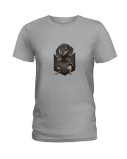 Dachshund Pocket 1012 Ladies T-Shirt thumbnail