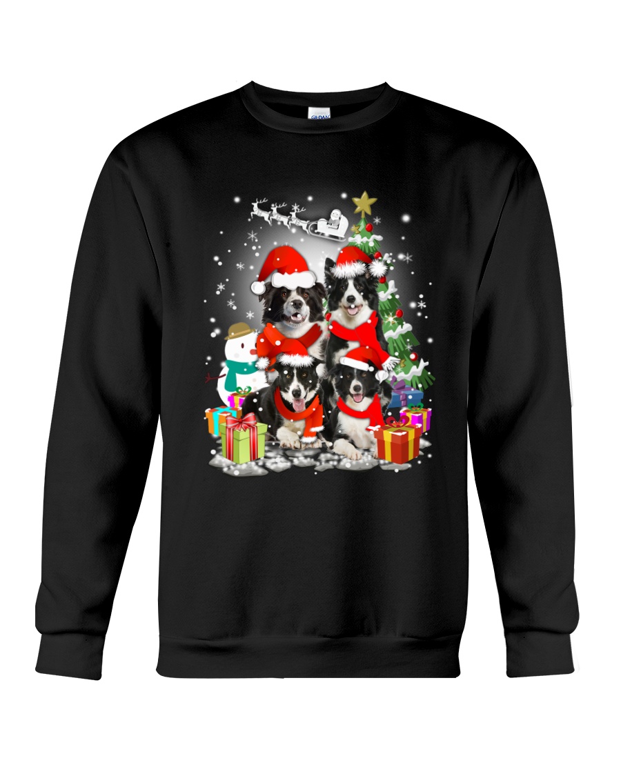 Border Collie Christmas Crewneck Sweatshirt