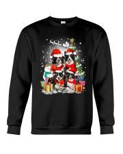 Border Collie Christmas Crewneck Sweatshirt front