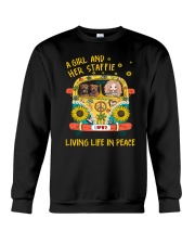 A girl and her Staffie 0709 Crewneck Sweatshirt thumbnail