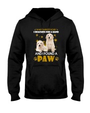 Golden Retriever paw Hooded Sweatshirt thumbnail