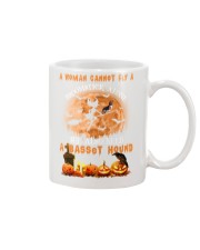 Basset Hound And Broomstick Mug thumbnail