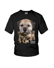 Border Terrier Awesome Family 0501 Youth T-Shirt thumbnail
