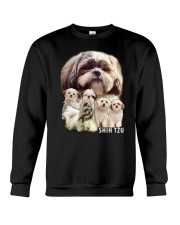 Shih Tzu Awesome Family 0701 Crewneck Sweatshirt thumbnail