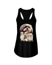 Shih Tzu Awesome Family 0701 Ladies Flowy Tank thumbnail
