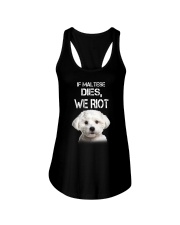 Maltese We riot 150319 Ladies Flowy Tank thumbnail
