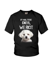 Maltese We riot 150319 Youth T-Shirt thumbnail