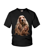 Sussex Spaniel Awesome Family 0701 Youth T-Shirt thumbnail