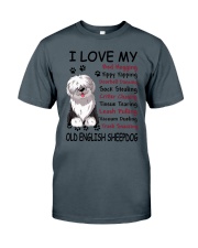 Old English Sheepdog Bed Hogging 3001 Classic T-Shirt thumbnail
