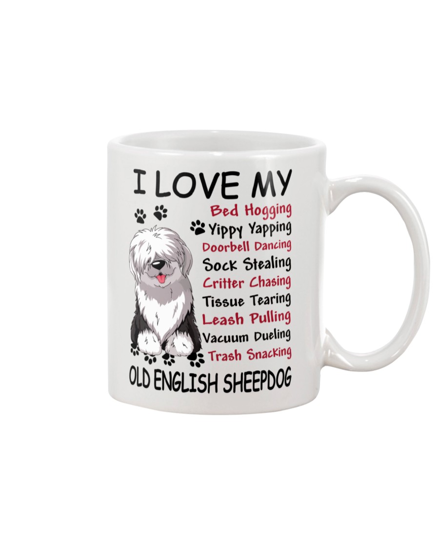 Old English Sheepdog Bed Hogging 3001 Mug