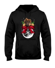 German Shepherd Noel Hooded Sweatshirt thumbnail