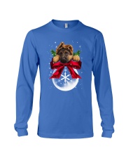 German Shepherd Noel Long Sleeve Tee front
