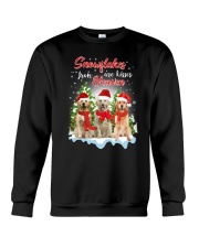 Golden Retriever Snowflakes Are Kisses 0510 Crewneck Sweatshirt front
